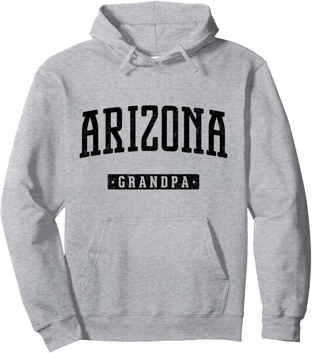 

Винтажная толстовка «Дедушка из Аризоны» Grandpa From Arizona, серый