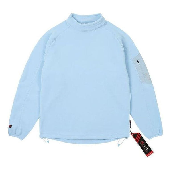 

Свитер polartec mock neck 'light blue' Palace, голубой