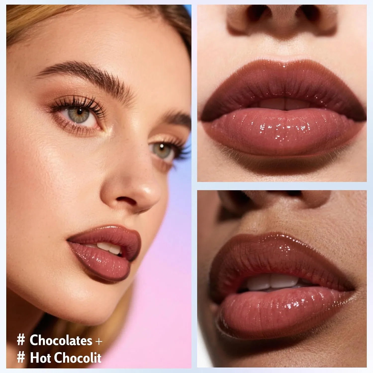 Набор для губ KIMUSE: тинт-пленка и масло для губ Kimuse, Chocolates + Hot Chocolit — фото 4