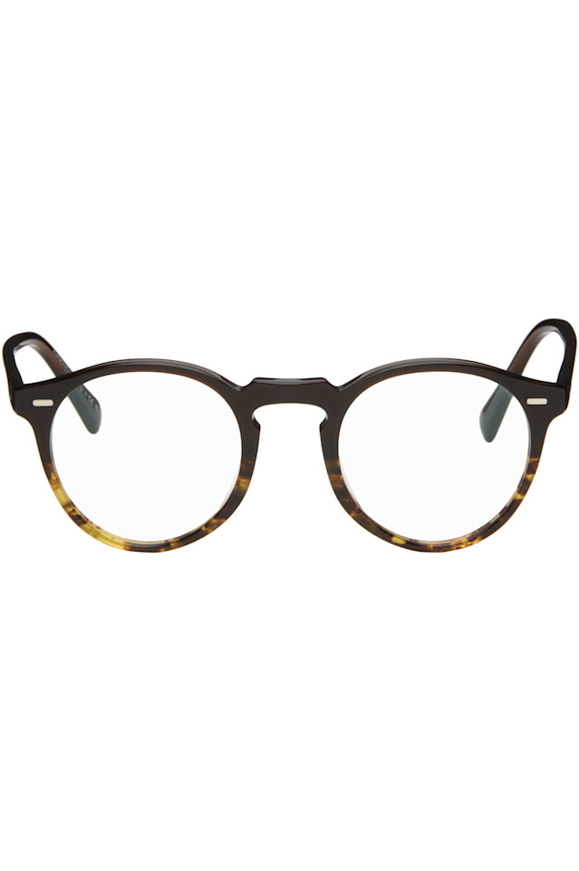 

Браун Грегори Пек очки Oliver Peoples, Espresso/382 Gradient