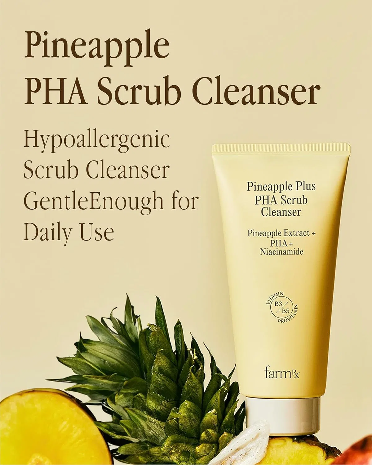 Скраб для лица Farm Rx Pineapple Plus PHA, 200 мл — фото 2