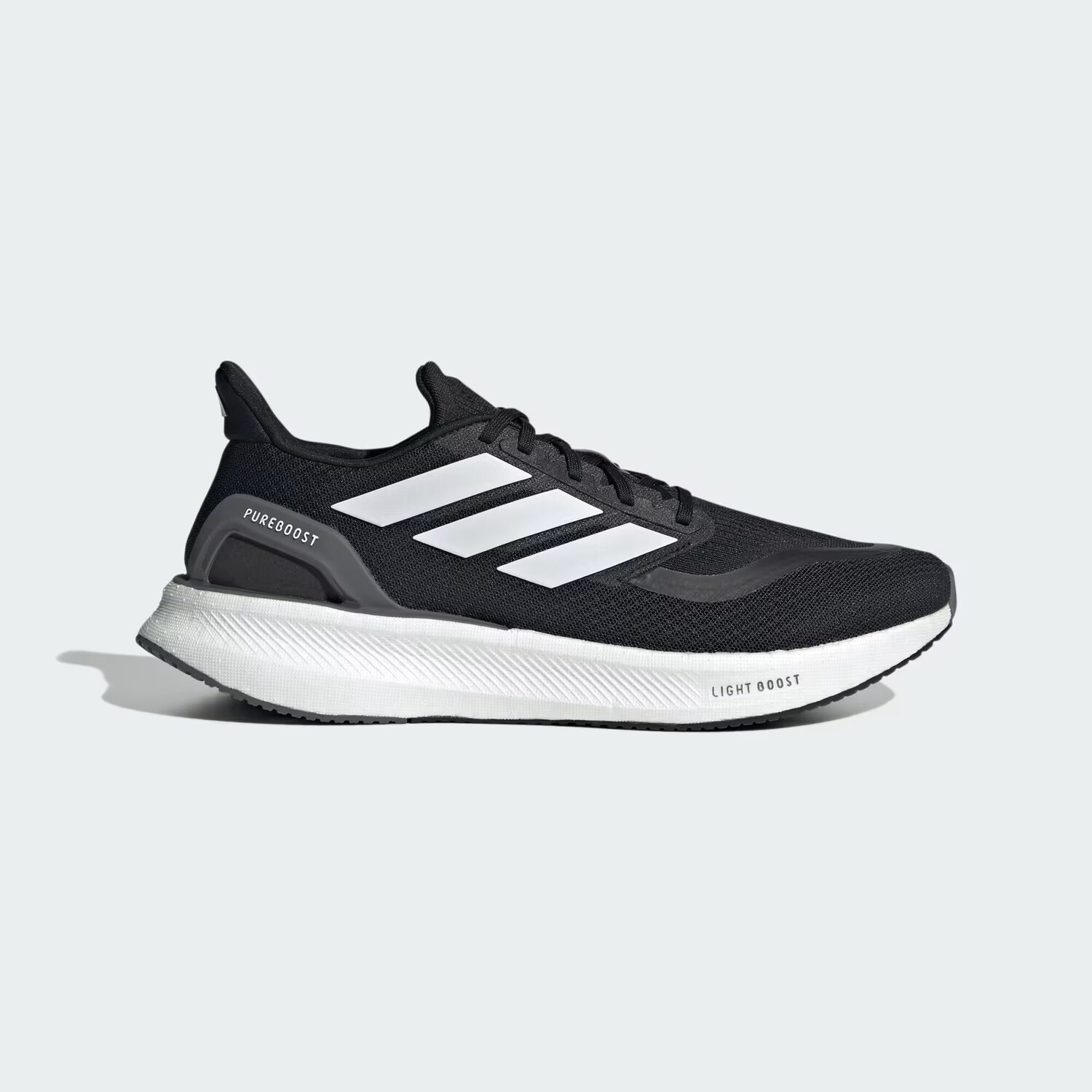

Кроссовки Pureboost 5 Adidas, цвет Core Black/Cloud White/Grey Five