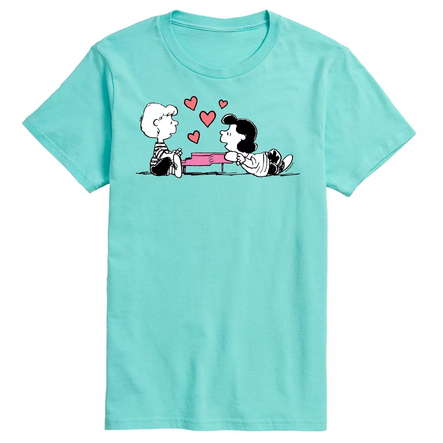 

Мужская футболка Peanuts Lucy Heart Thoughts Licensed Character