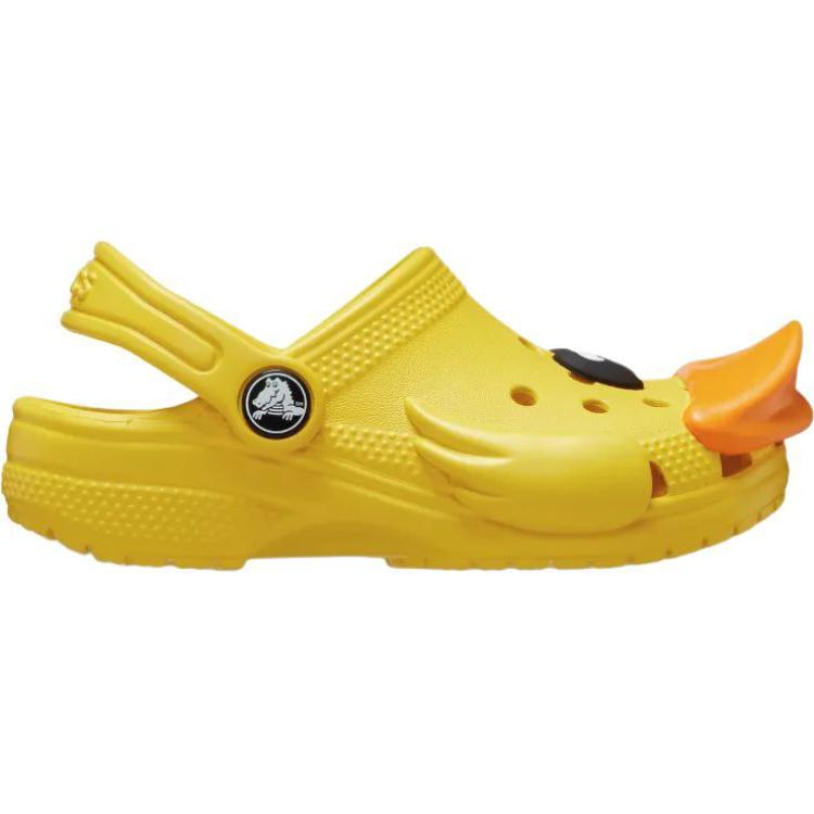 Crocs Износостойкие детские ботинки Yellow Infant And Toddler — фото 3