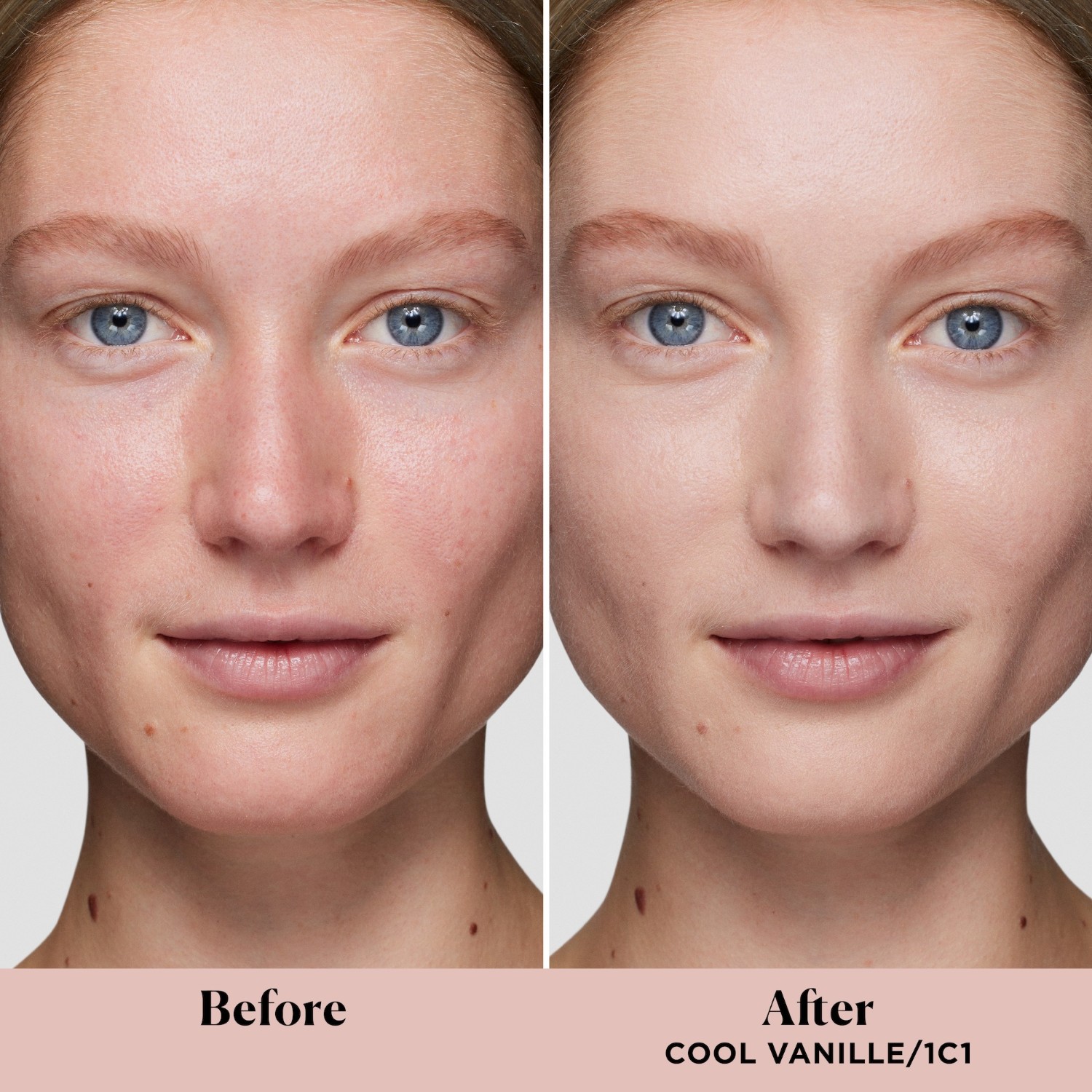 Тональный крем для лица real flawless foundation Laura Mercier, 1c1 cool vanilla, объем 29 мл — фото 4