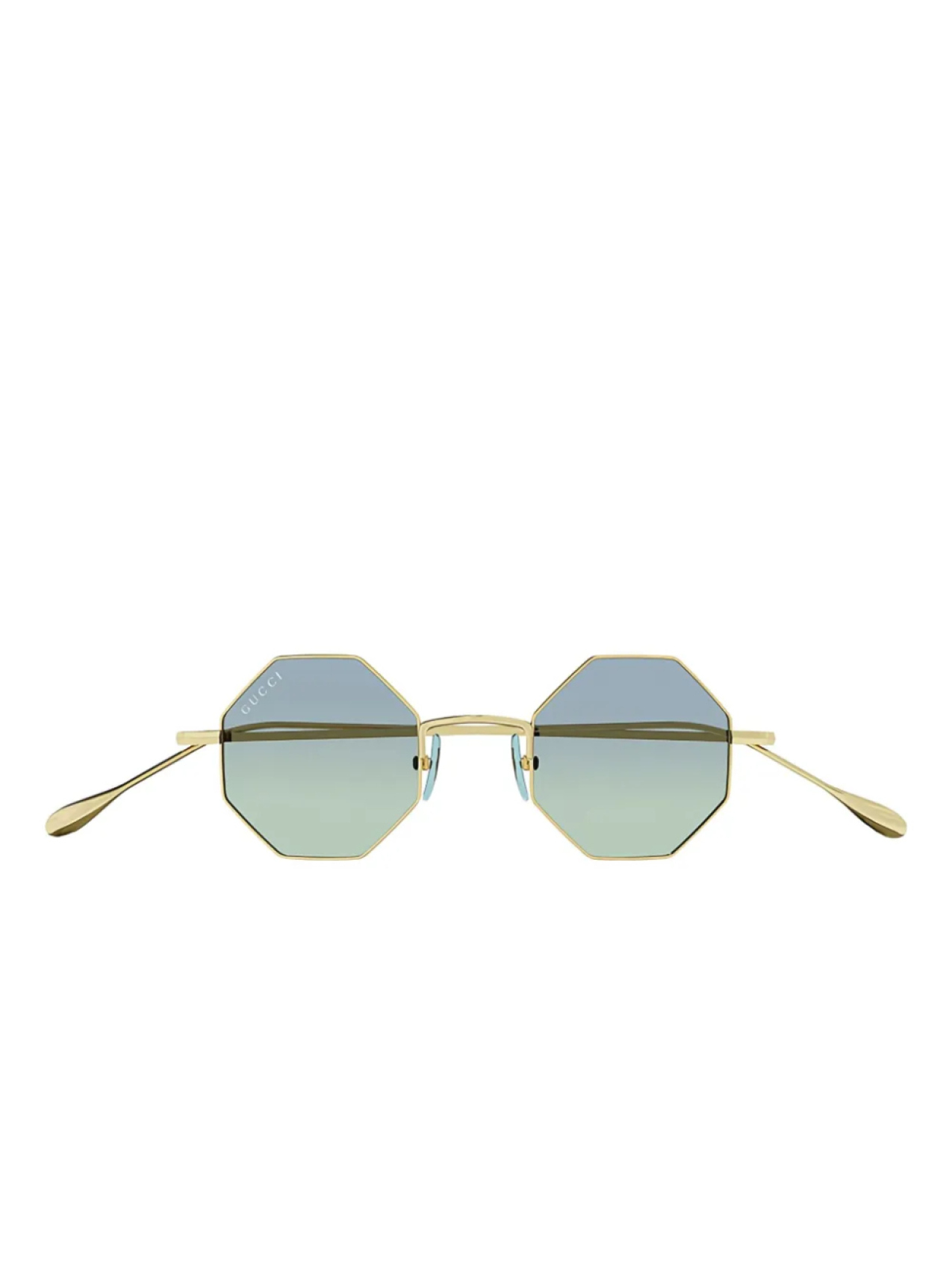 

Геометрические солнцезащитные очки Gucci Eyewear, золотой