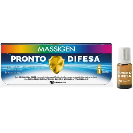 

Готовая защита Massigen 14 флаконов Marco Viti Farmaceutici Spa