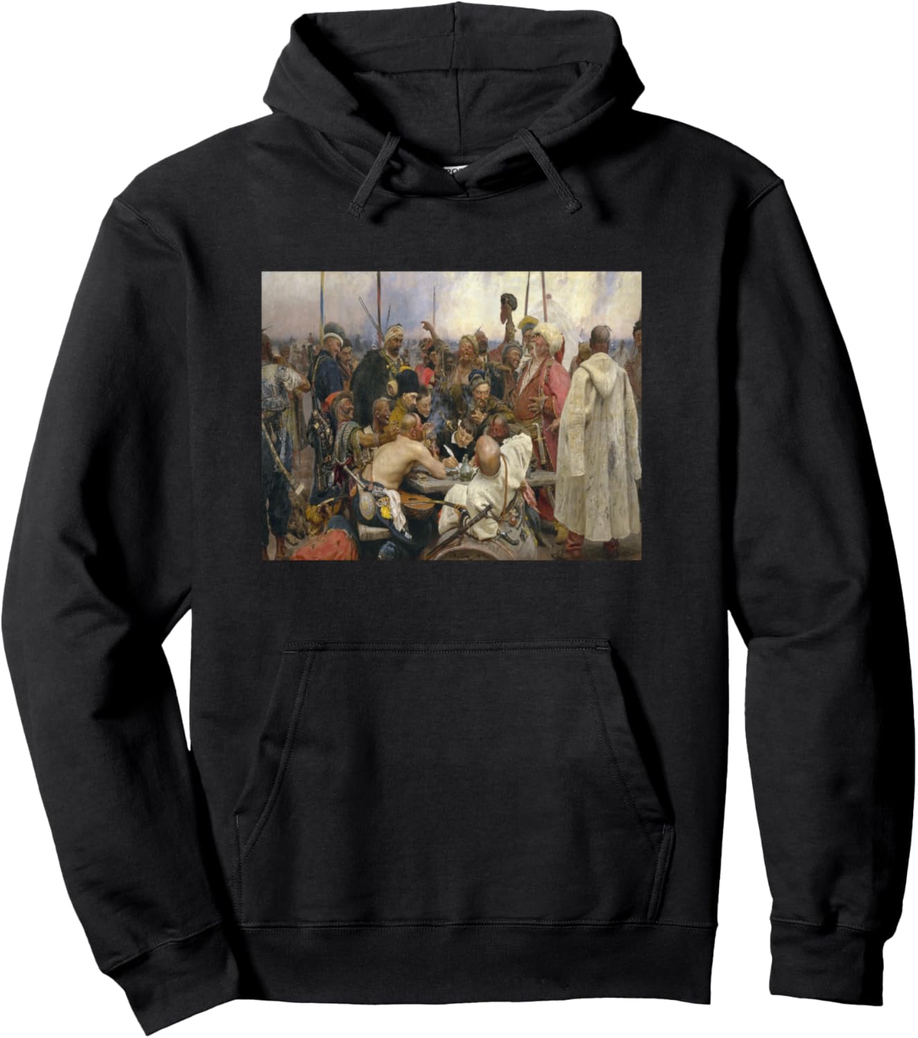 

Худи «Запорлосянский казачий ответ» Ильи Репина, черное Vintage Images, Черный, Худи «Запорлосянский казачий ответ» Ильи Репина, черное Vintage Images