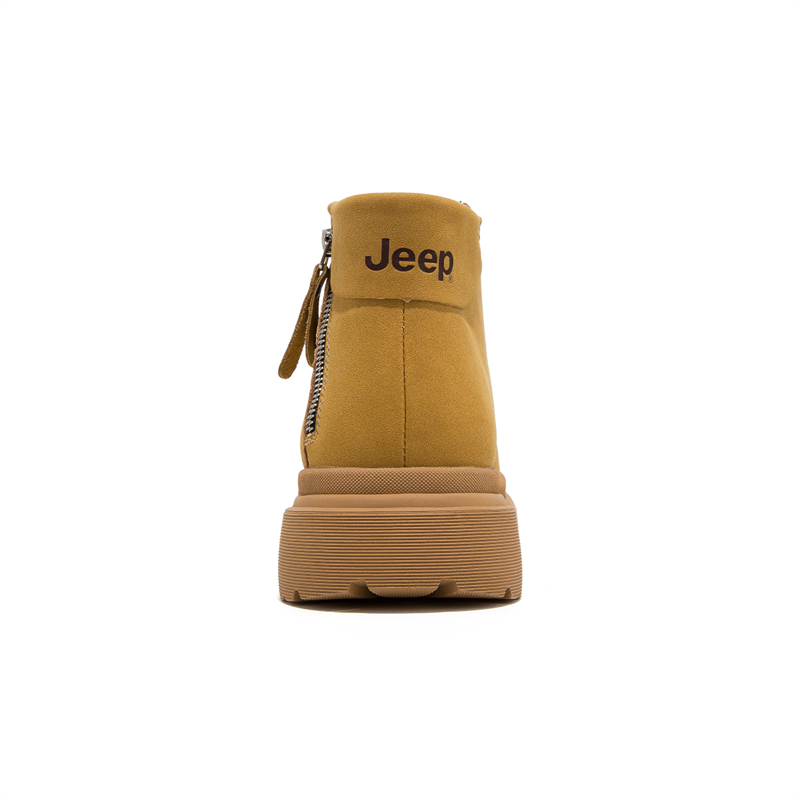 Мужские ботинки Мартин до щиколотки Земляно-желтый Jeep — фото 4