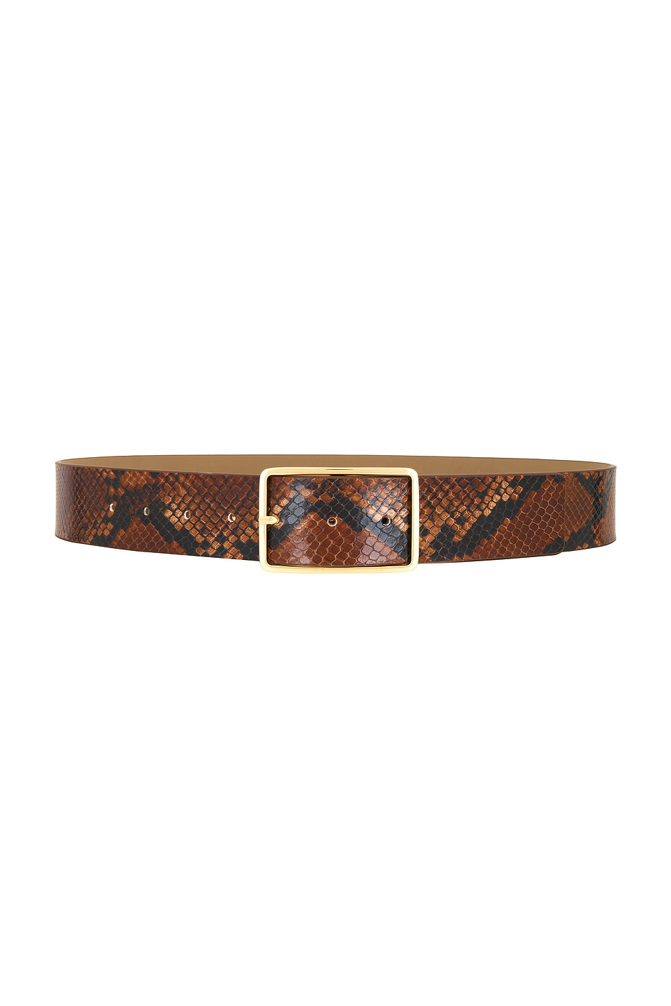 

Ремень Milla из питона B-Low The Belt, cognac & gold