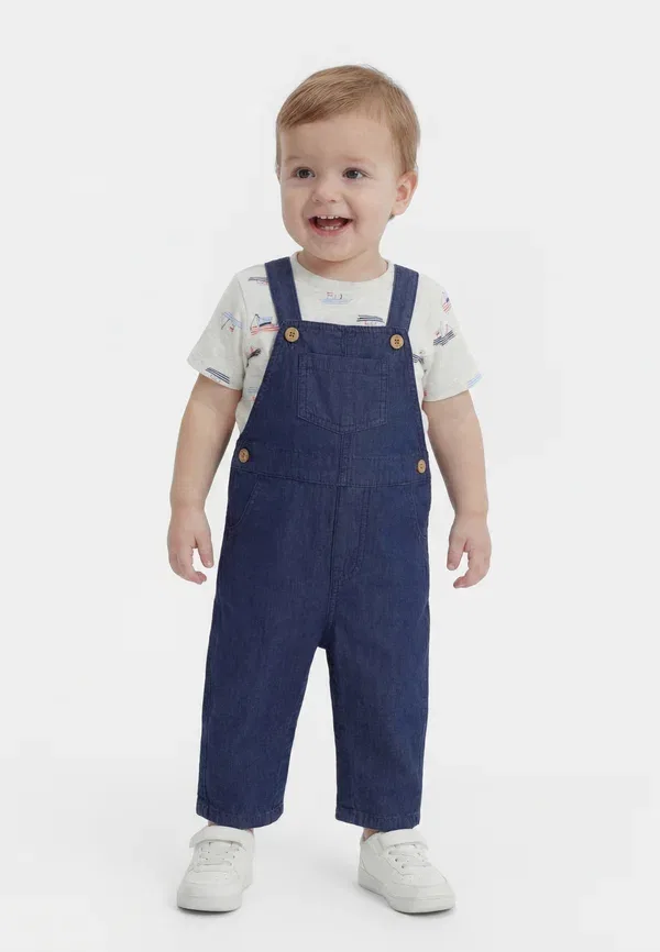 Футболка с принтом Carter'S, Overall set, цвет синий деним