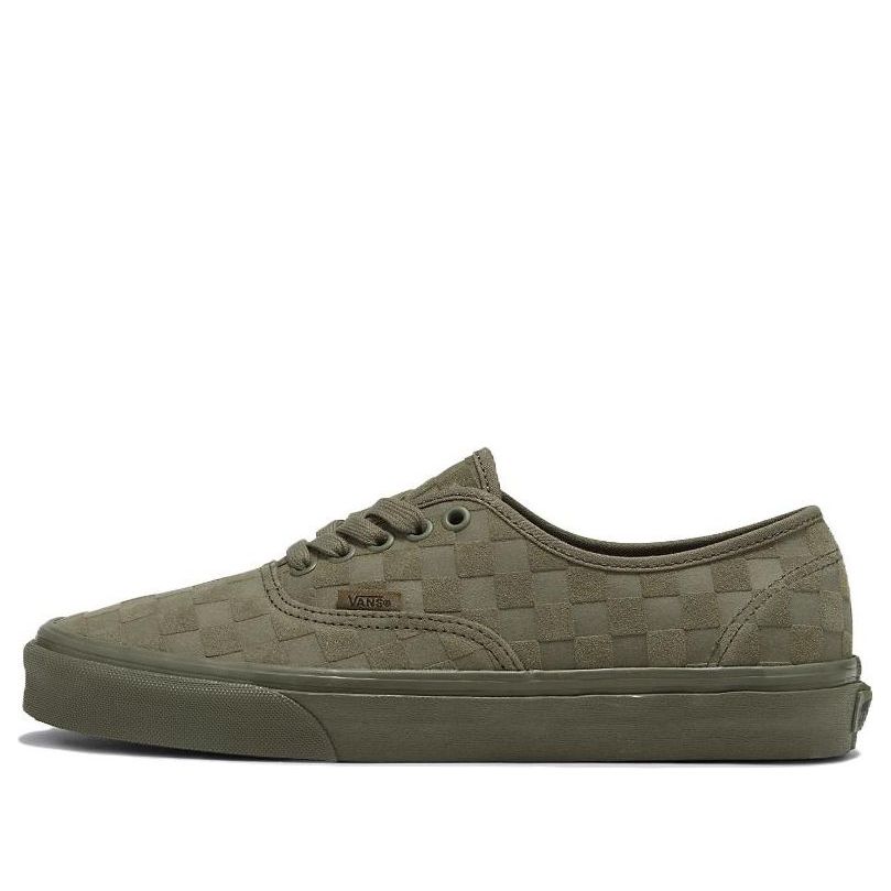 

Кроссовки Vans Authentic Mono Checkerboard 'Olive', оливкого-зеленый