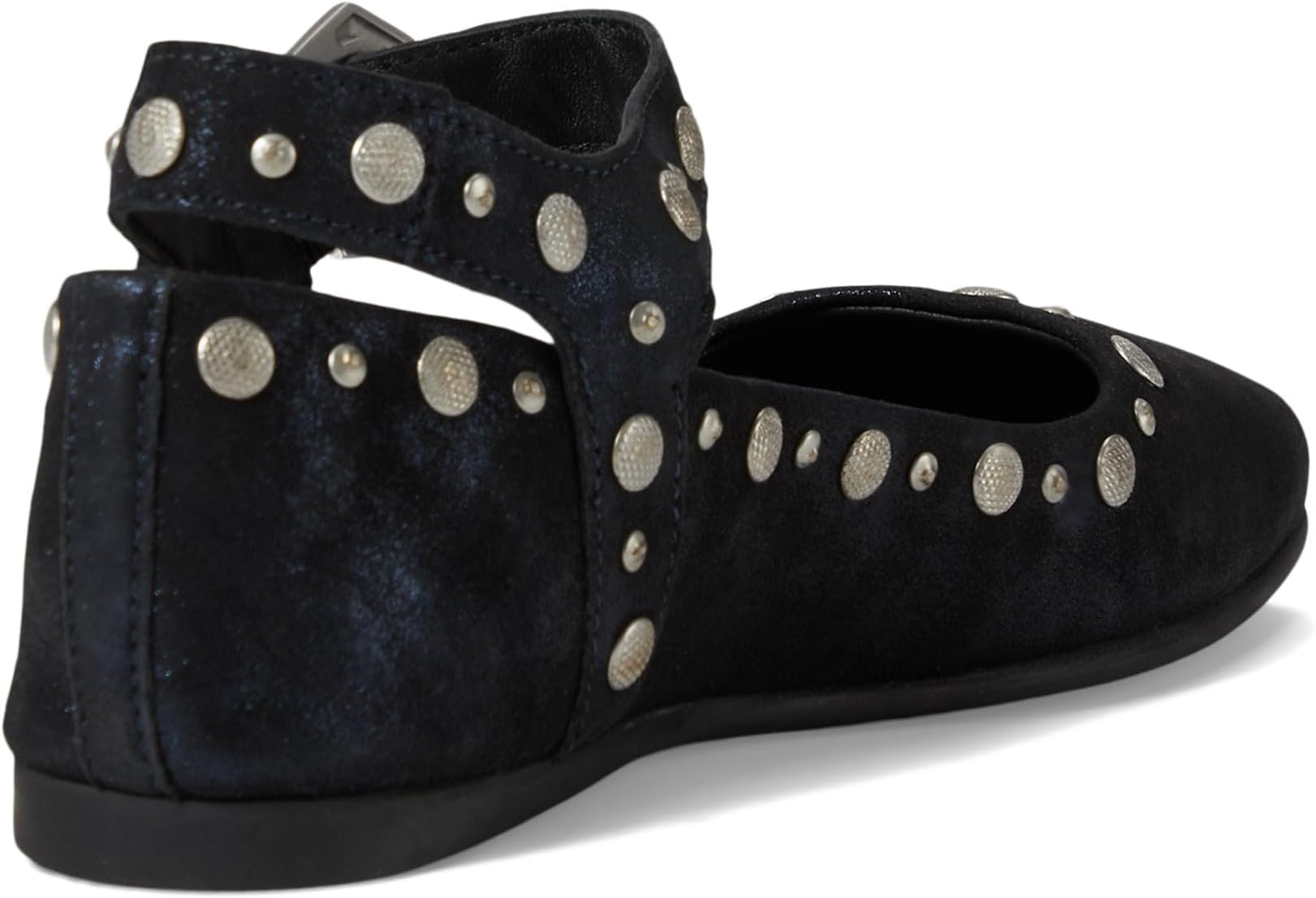 Балетки Free People Women's Mystic Mary Jane Flat, Bright Navy Metallic — фото 4