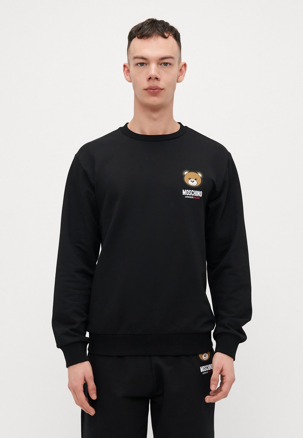 

Футболка CREWNECK Moschino Underwear, черный