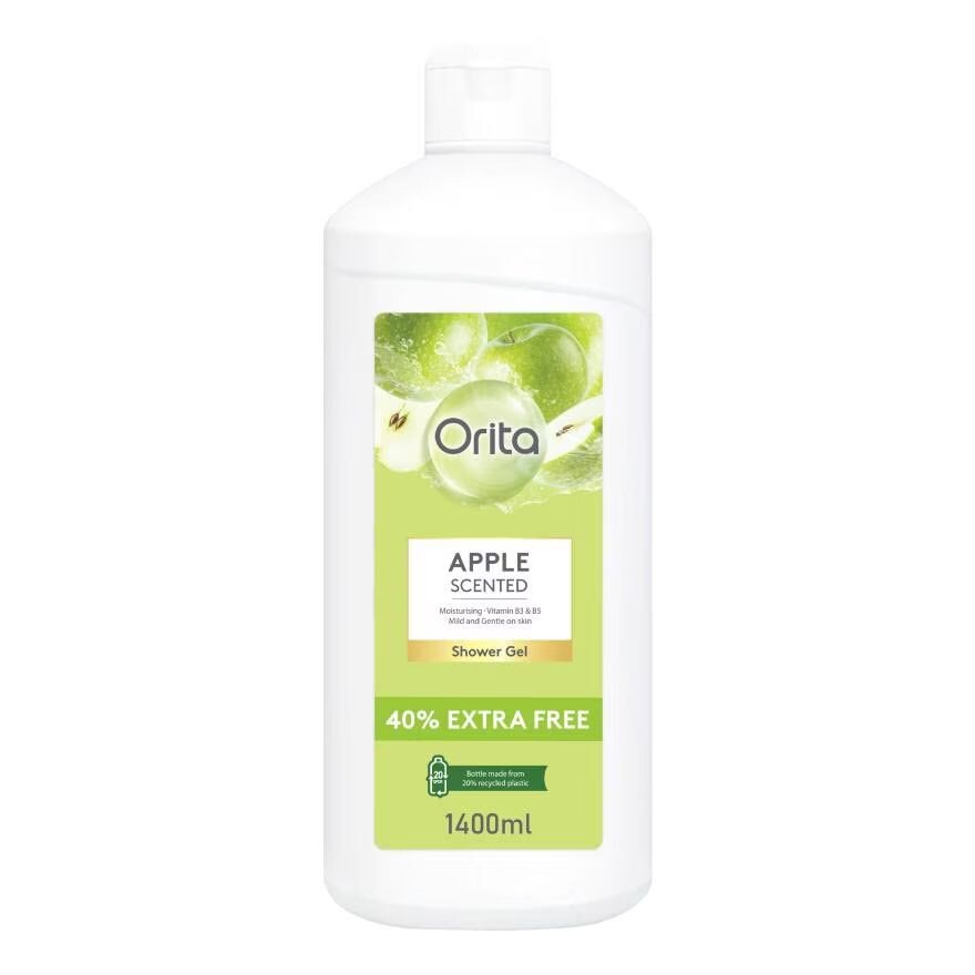 

Orita Гель для душа с ароматом яблока 1400мл, Green
