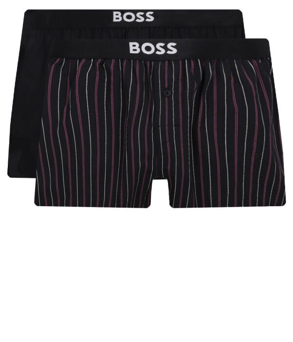 

Боксеры Boss с логотипом 2 шт, черный