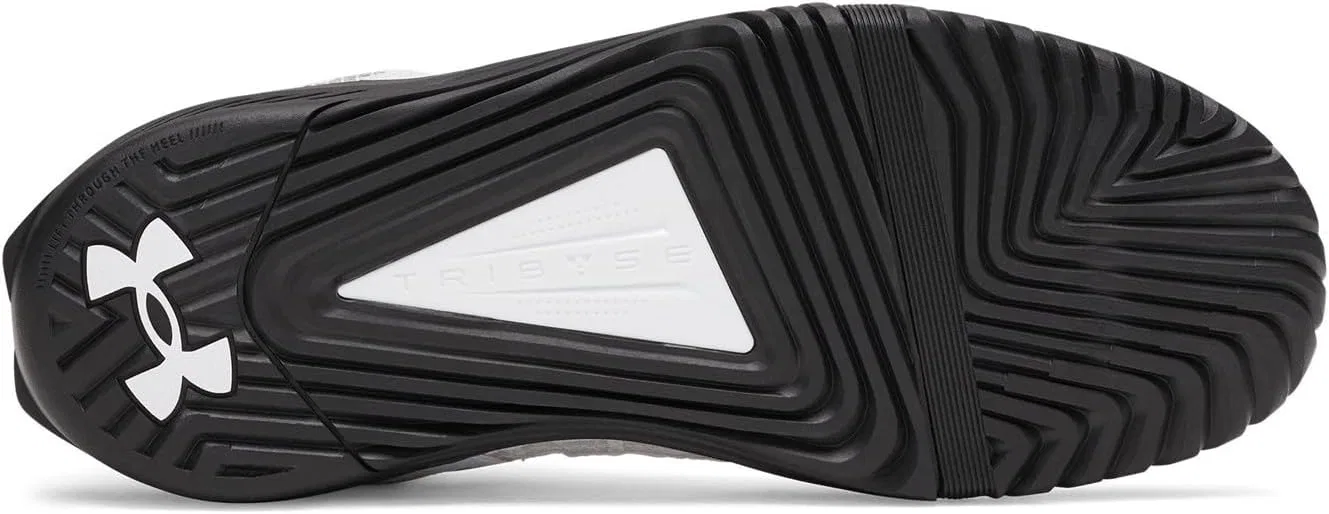 Мужские тренировочные кроссовки Under Armour TriBase Reign 6, White Black Black — фото 3