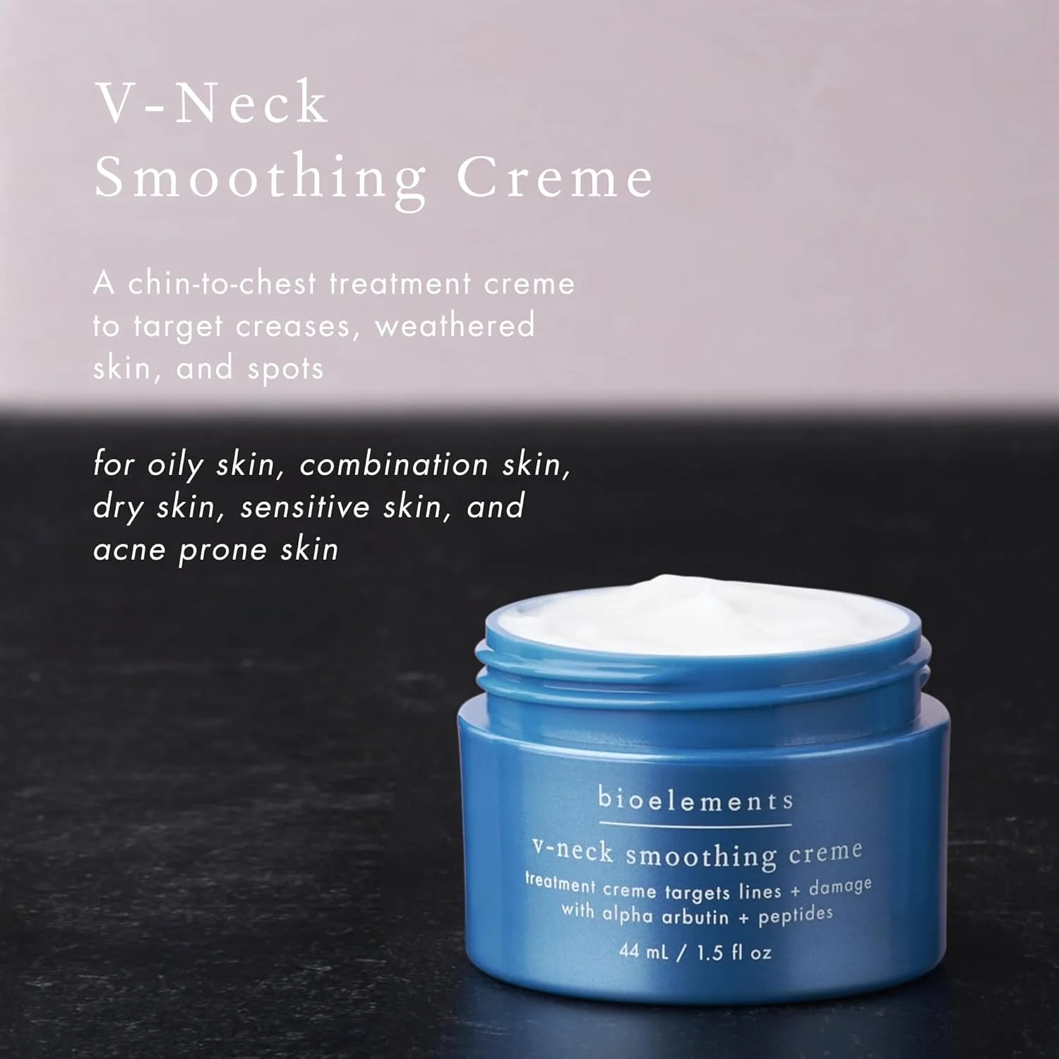 Крем для лица Bioelements — V-Neck Smoothing Creme, , антивозрастной для зоны декольте, против морщин, пигментации и, 44 мл — фото 3
