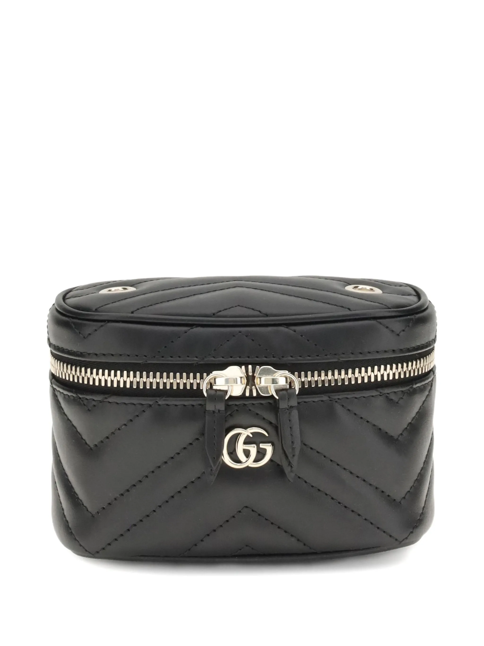 

Стеганая косметичка Gucci, черный