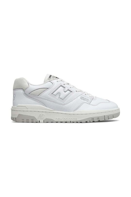 Кроссовки 550 White Grey BB550PB1 New Balance, белый