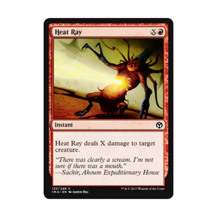 

CCG Тепловой луч (C) (фольга), MTG - Iconic Masters