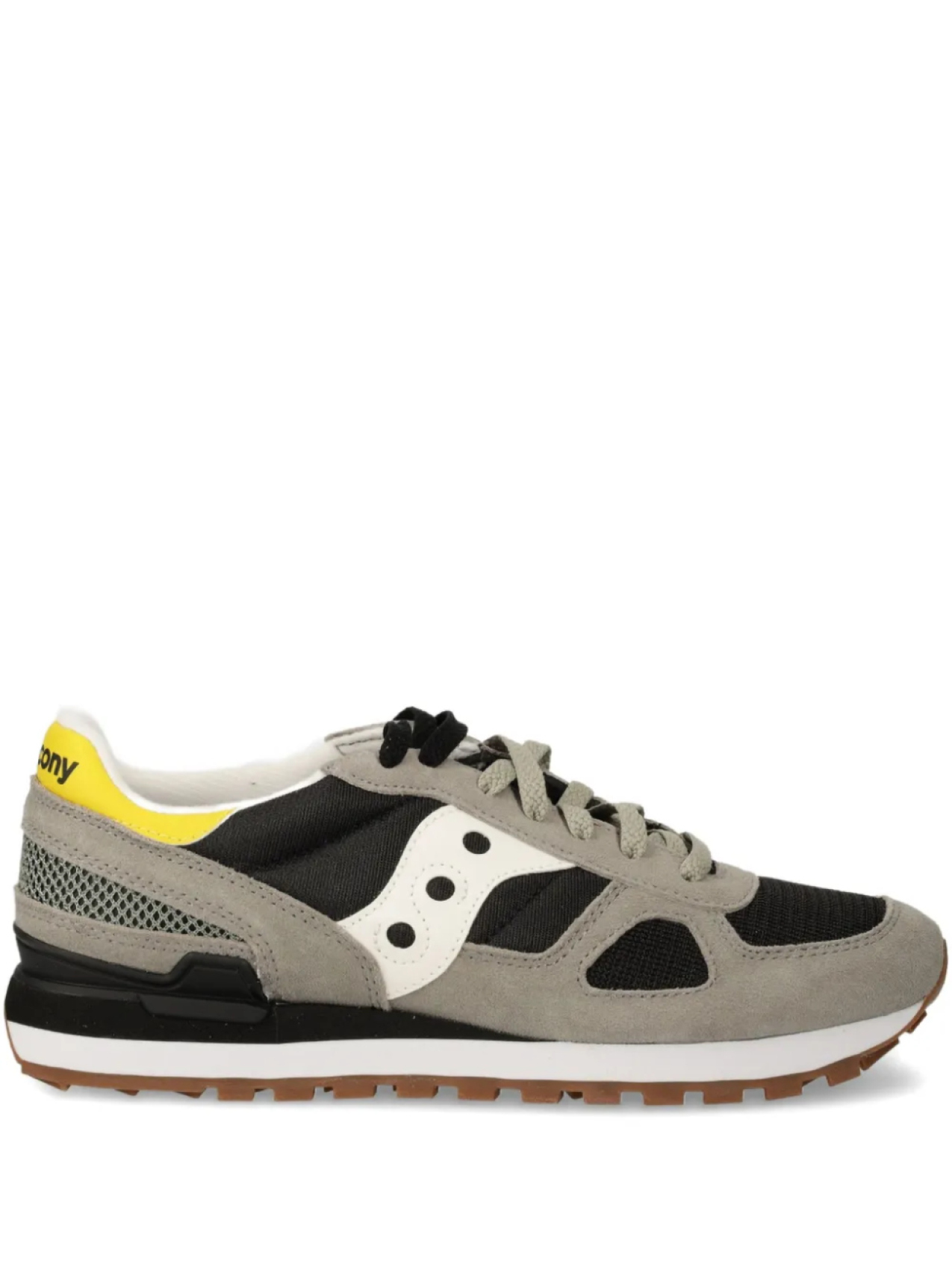

Кроссовки Saucony с замшевыми вставками, черный