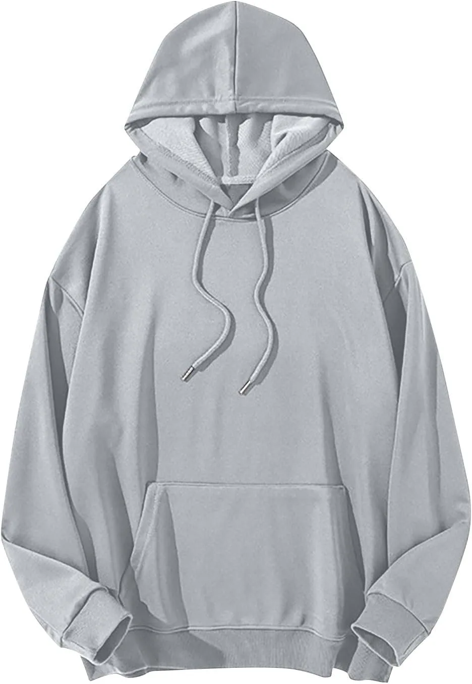 

Толстовка с капюшоном для мужчин Casual Crewneck с длинным рукавом и карманом-кенгуру