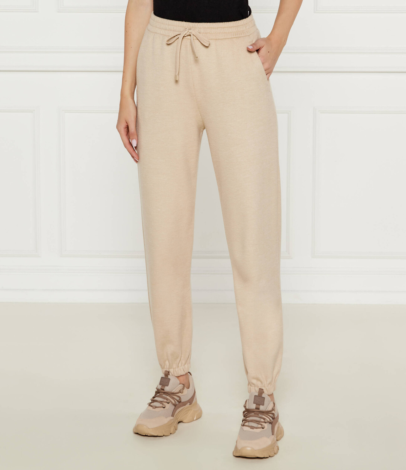 

Спортивные брюки Weekend MaxMara SAND Relaxed fit, бежевый