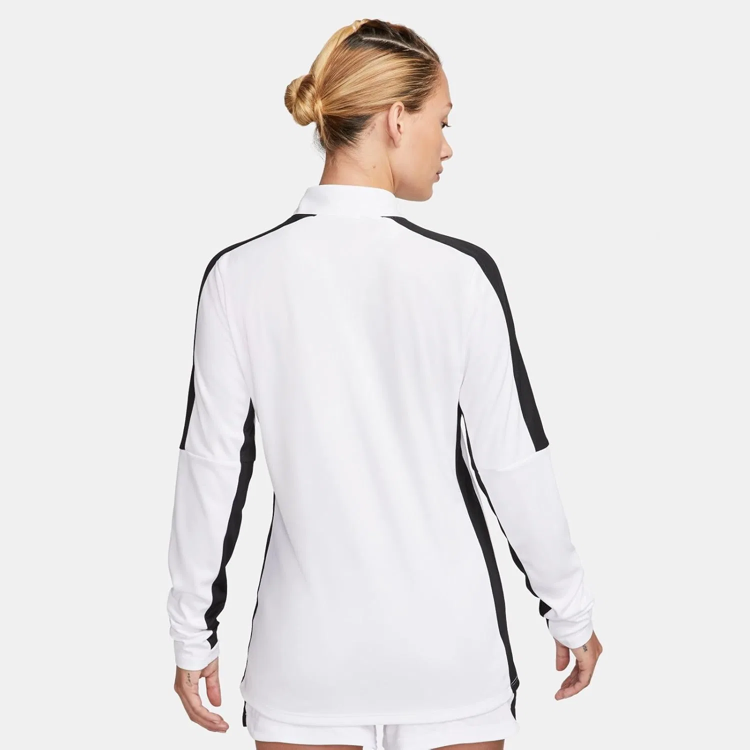 Футболка для тренировок Nike, женская, White/Black/Black — фото 3