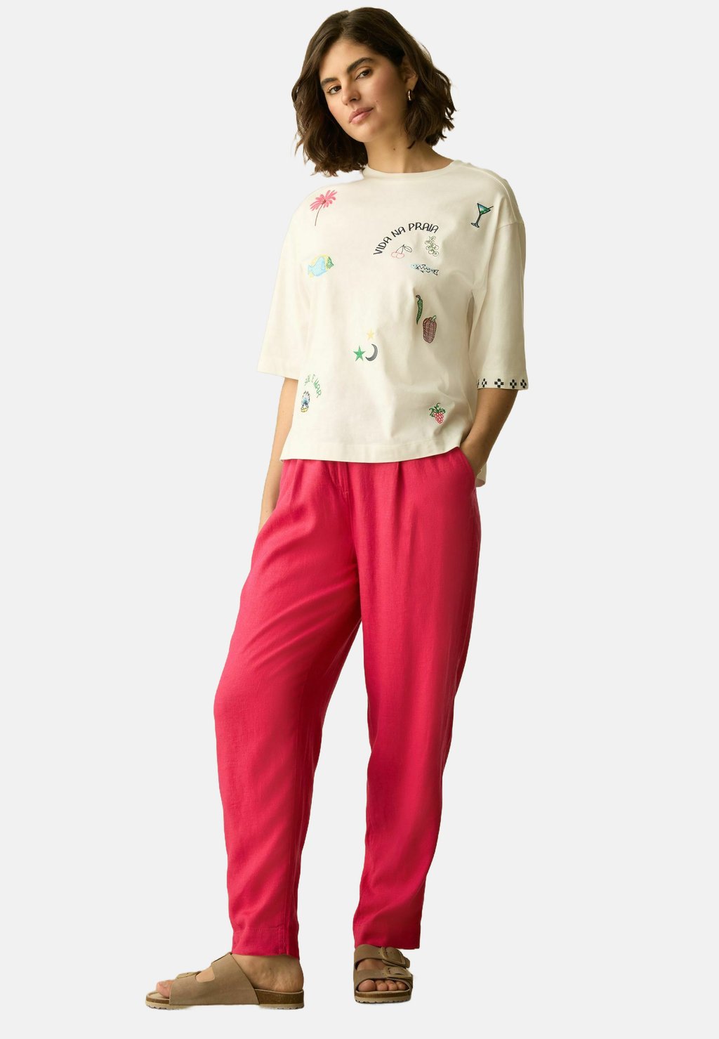 

Брюки PETITE FIT Next, фуксия