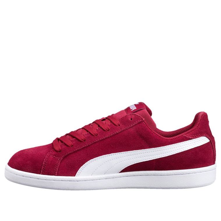 

Кеды PUMA Smash Suede Retro Low Top skate shoes Red, красный