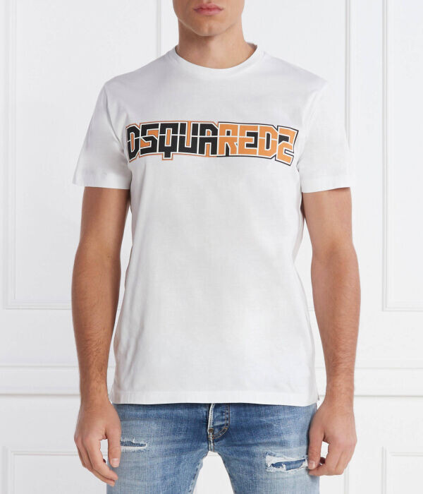 

Футболка Dsquared2 Slim Fit, белый