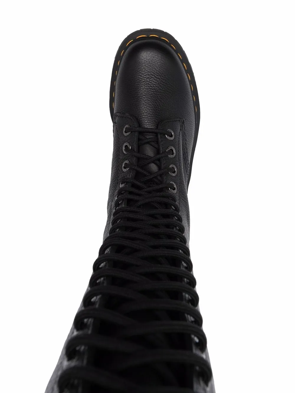 Сапоги Dr. Martens на шнуровке, черный — фото 4