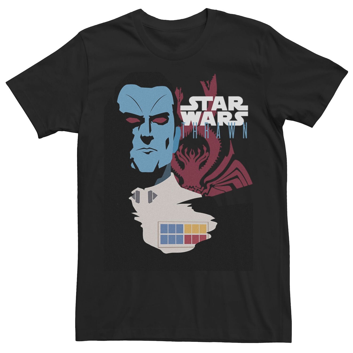 

Мужская футболка с рисунком Admiral Thrawn Head Shot Star Wars