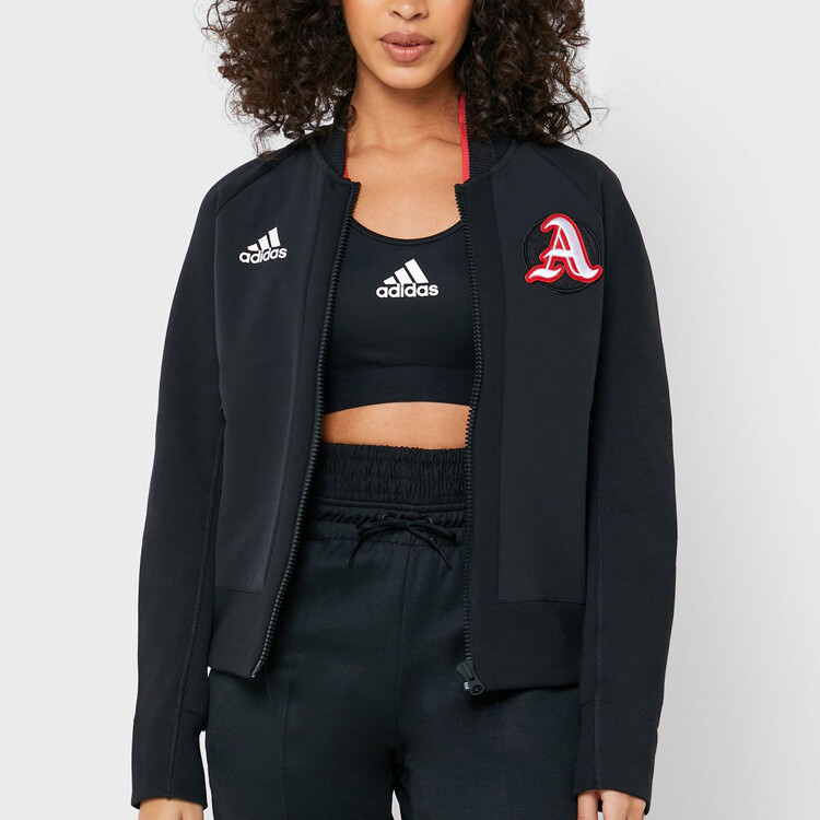 Куртка VRCT женская черная Adidas, черный — фото 3