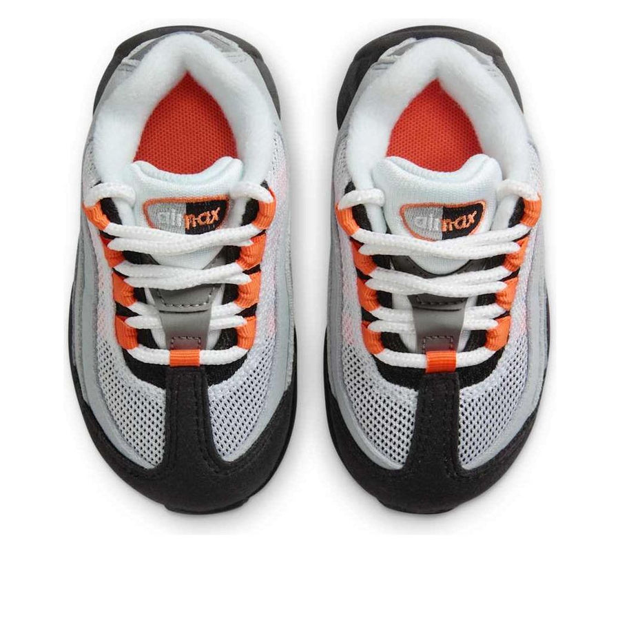 Кроссовки (PS) Nike Air Max 95 OG 'Bright Mandarin' 2025, белый — фото 4