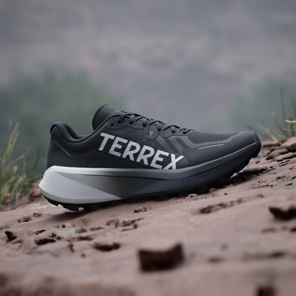 Кроссовки Adidas Terrex Agravic 3 Trail Running Shoes, цвет Core Black/Grey One/Grey Six — фото 2
