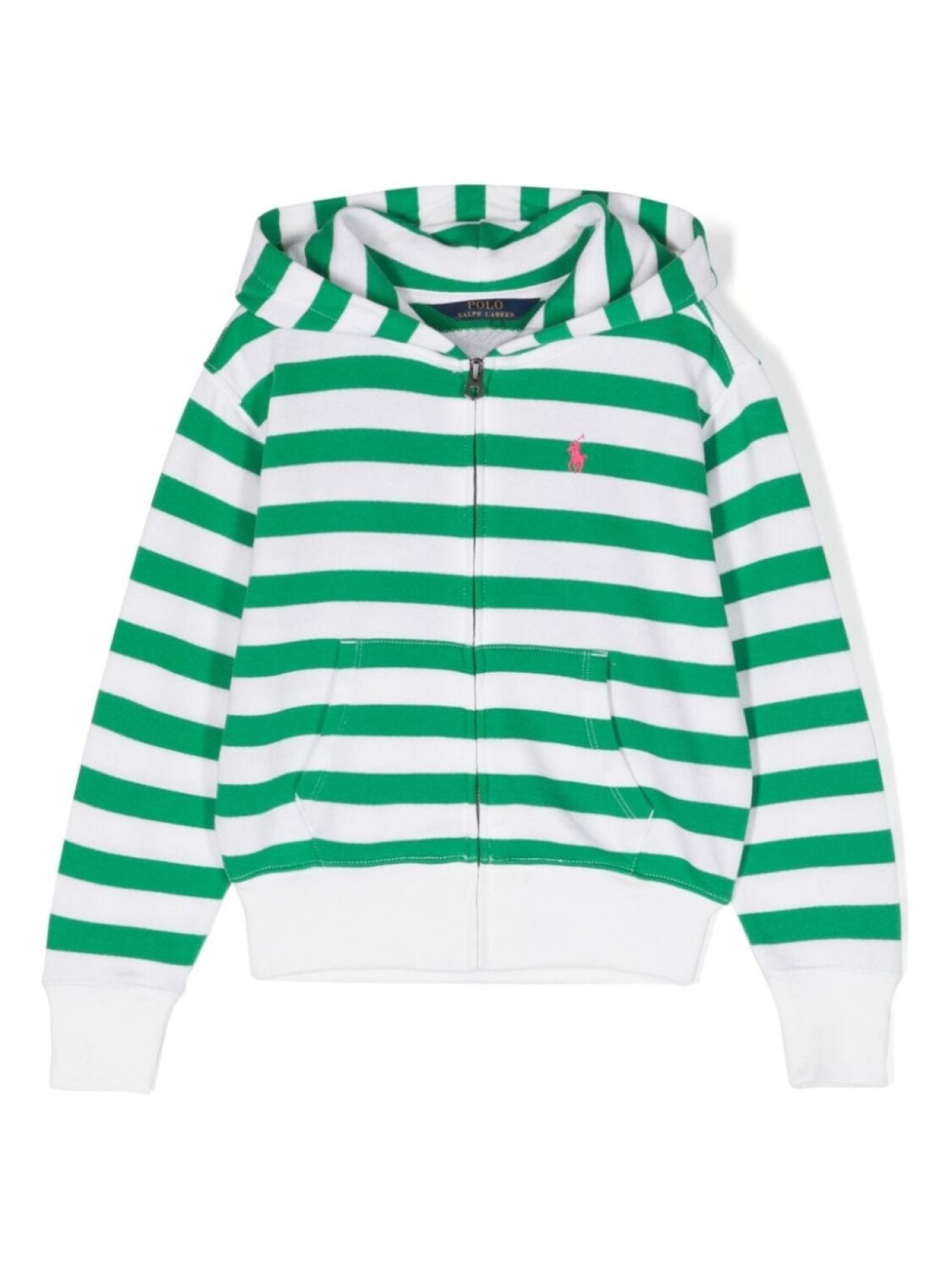 

Ralph Lauren худи Polo Pony в полоску, белый