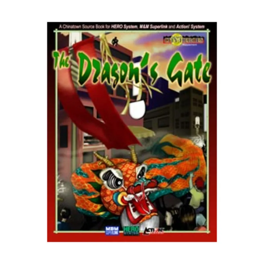 

Dragon's Gate - San Angelo's Chinatown, San Angelo - City of Heroes, мягкая обложка