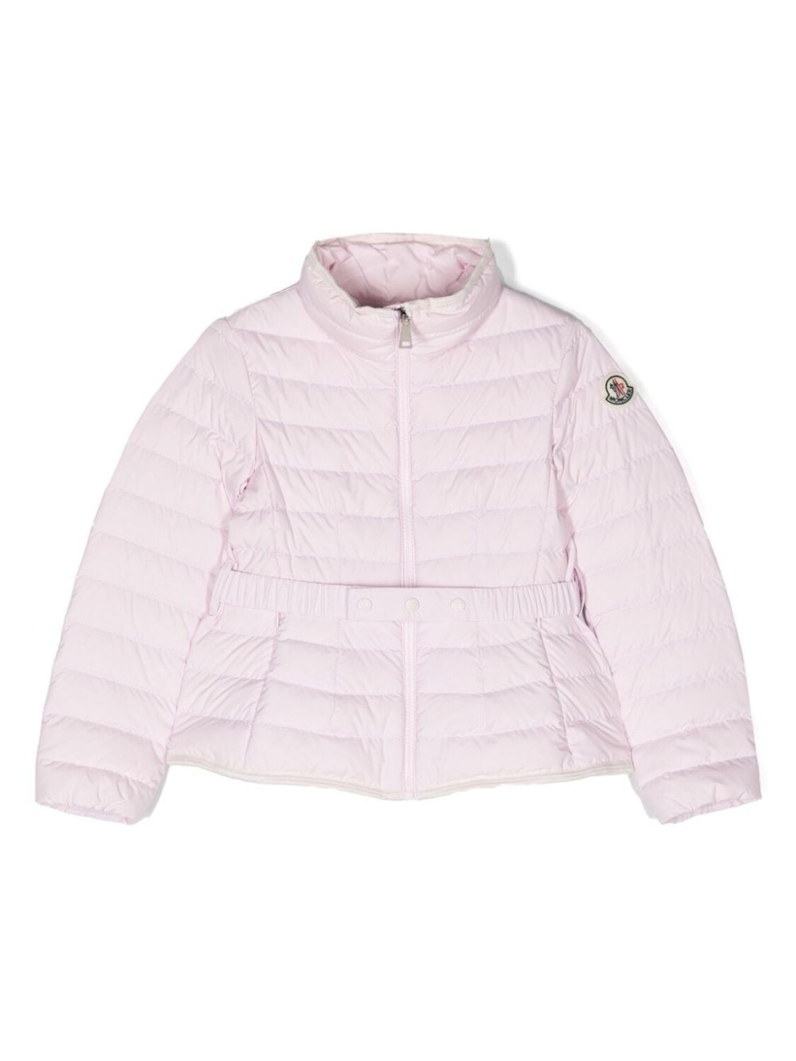

Стеганый пуховик Dinka Moncler Enfant, розовый