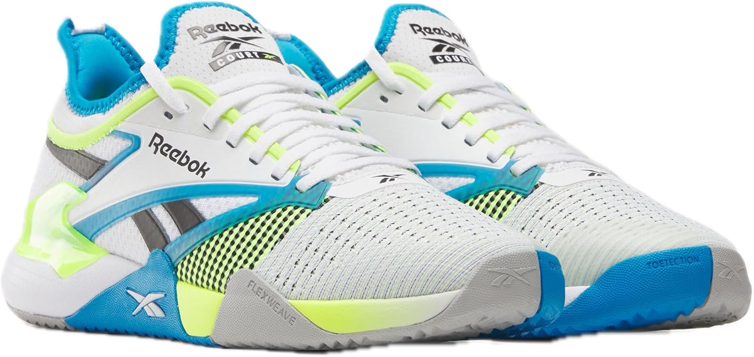 Мужские спортивные кроссовки Reebok Nano Court для пикубола, белый — фото 2