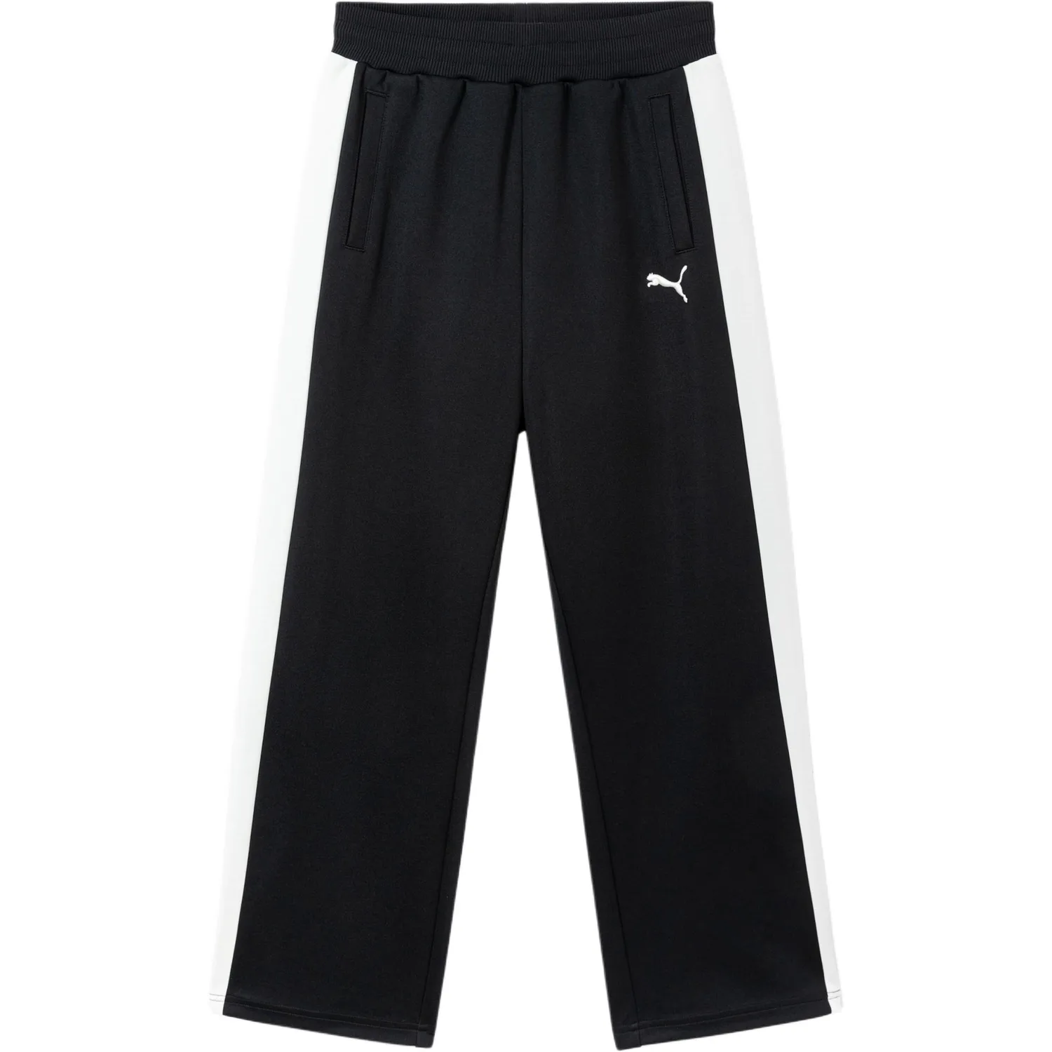 Унисекс вязаные спортивные брюки Moderate PUMA, черный