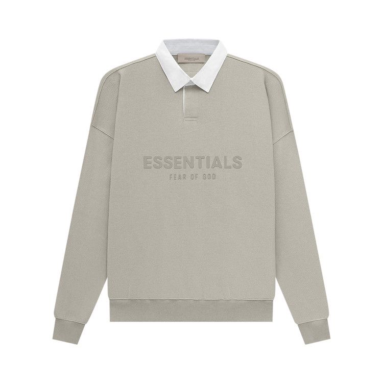 

Топ Fear of God Essentials Waffle Henley Rugby, Seal