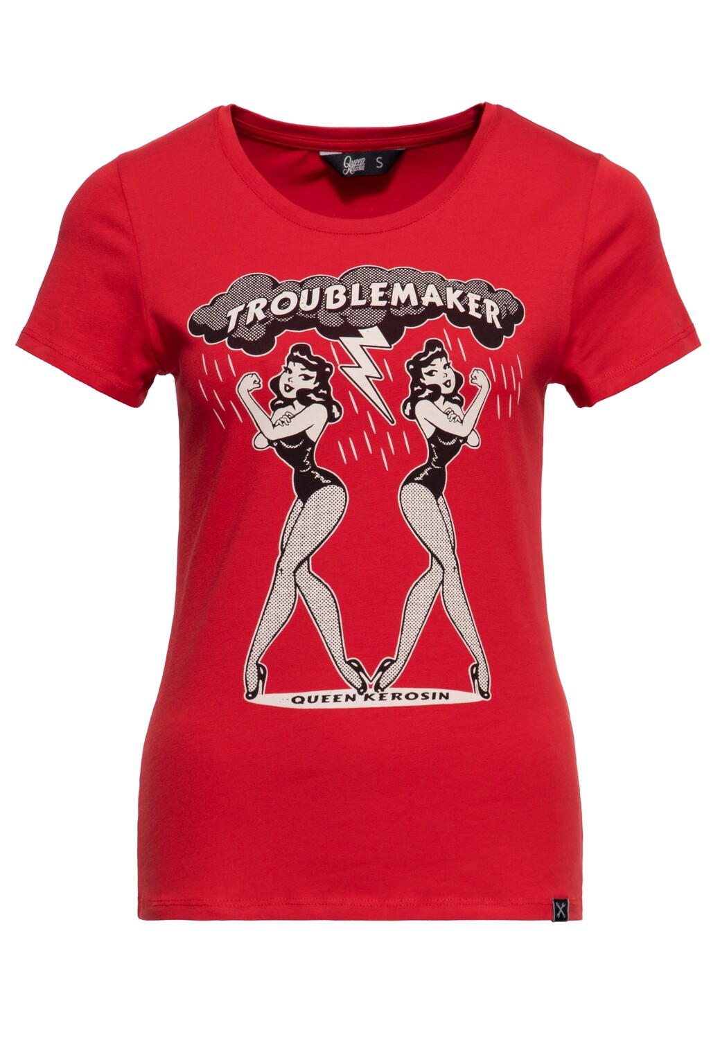 

Футболка Queen Troublemaker, красный