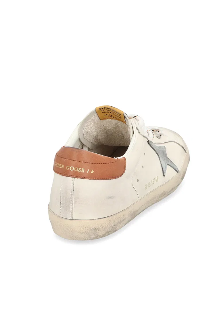 Кроссовки мужские Super-Star, модель GMF00101F007508-82998, Golden Goose, белый — фото 4