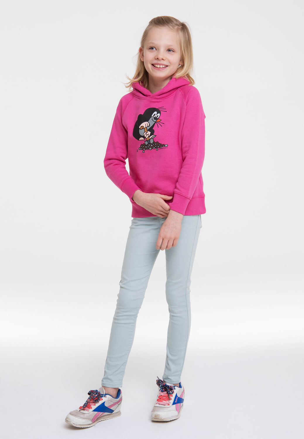 Толстовка Logoshirt Kapuzen Der kleine Maulwurf, розовый — фото 4
