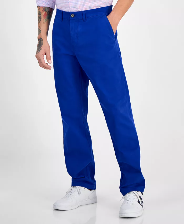 

Мужские брюки-чиносы TH Flex Stretch Regular Fit Tommy Hilfiger, синий