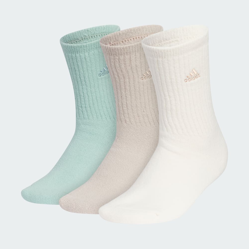 

Носки Adidas Cushioned Comfort Crew Socks 3 Pairs, цвет Hazy Green/Beige/Wonder White