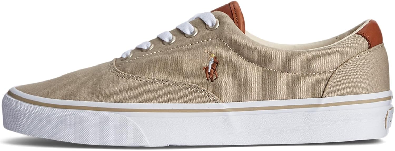 POLO RALPH LAUREN Мужские кроссовки Keaton-Pony, Straw Khaki/Multi — фото 3
