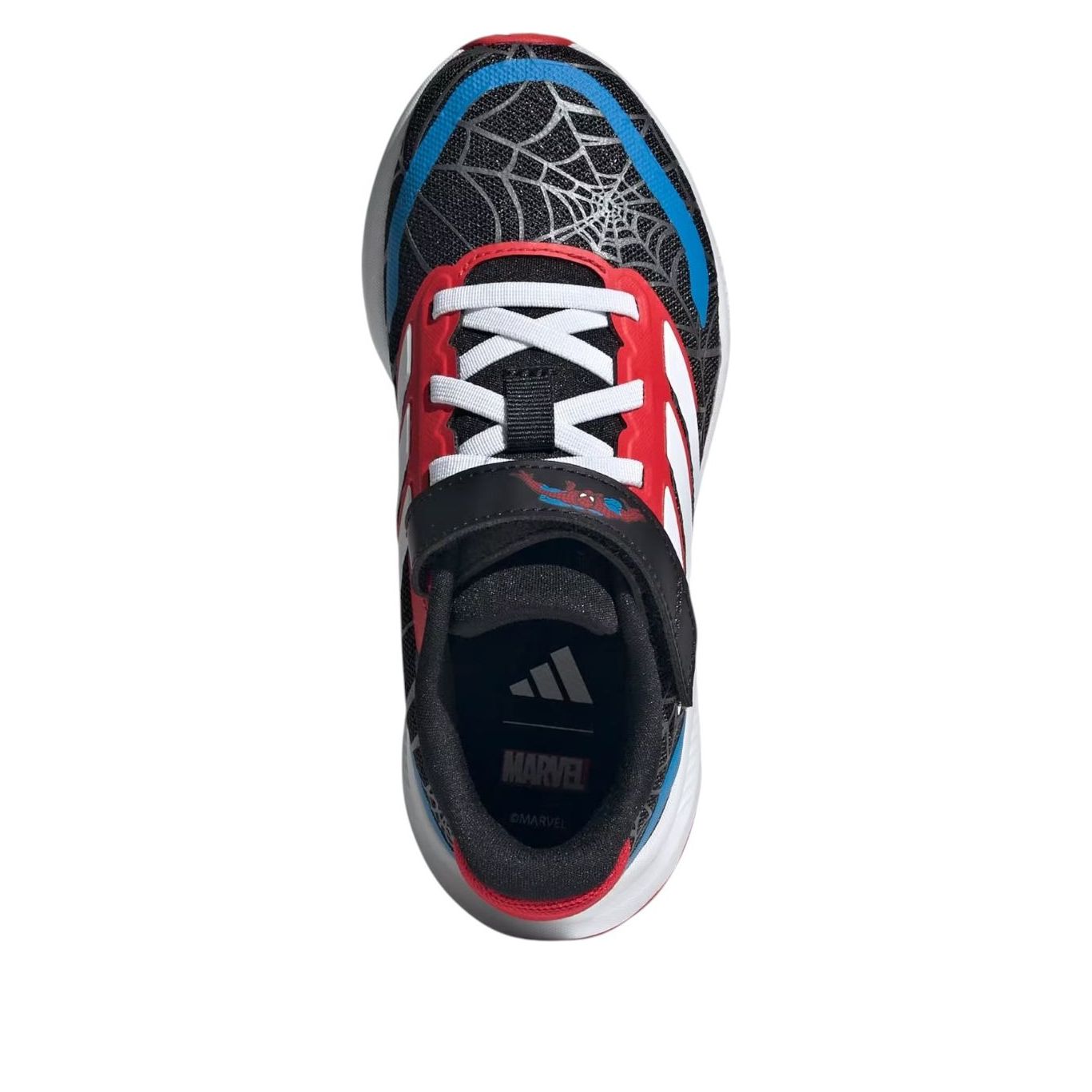 (PS) Adidas x Marvel Spider-man Runfalcon 'Core Black White Ruby' — фото 3